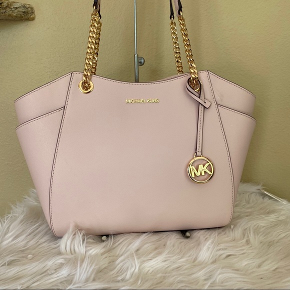 Michael Kors jet set Large chain shoulder tote bag - Picture 5 of 13